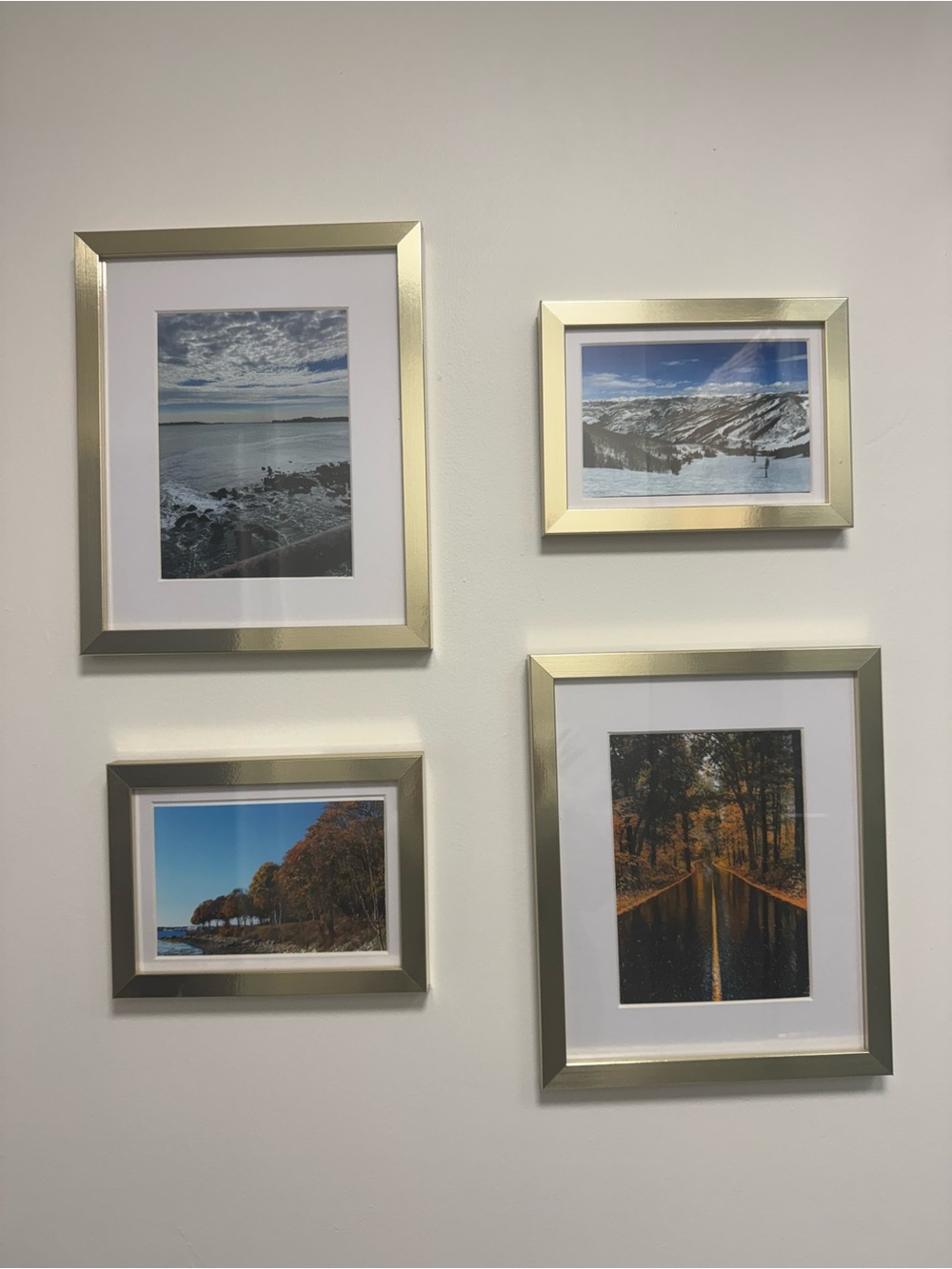 Threshold Gold Metal Picture Frame Wall Set